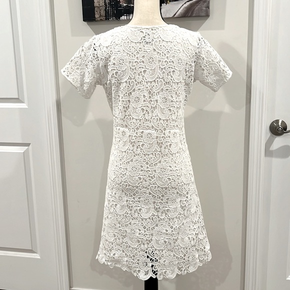NWOT blanc du Nil Lace Dress - Picture 4 of 8